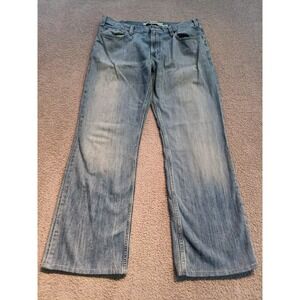 Gap Boot Fit Jeans Men's 36x32 Light Wash 100% Cotton Zip Fly